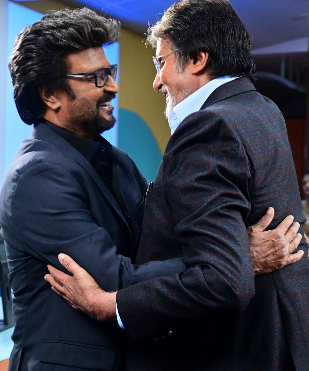 Vettaiyan: Rajinikanth, Amitabh Bachchan In New BTS Stills Tamil Movie ...